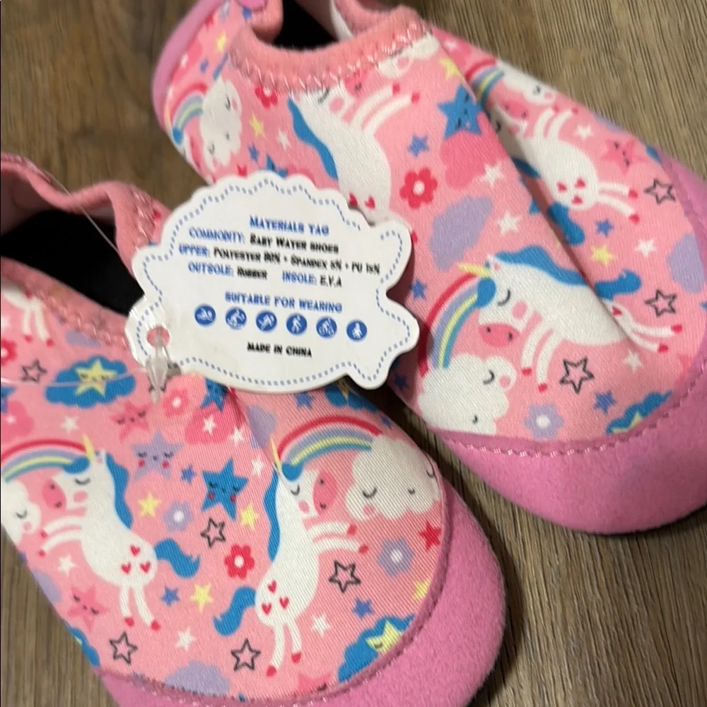 Amazon Pink Unicorn Toddler Girl Water Shoes